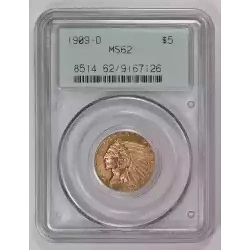 Half Eagles---Indian Head 1908-1929 -Gold- 5 Dollar