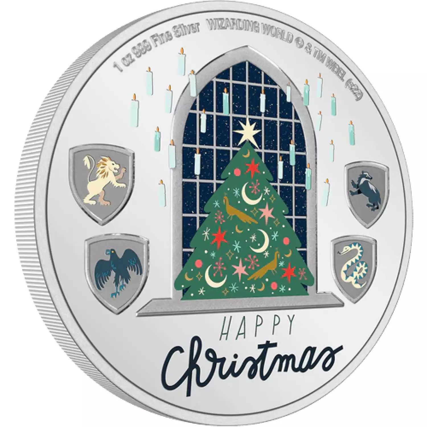 HARRY POTTER - 2022 1oz Seasons greetings Silver Coin (3)