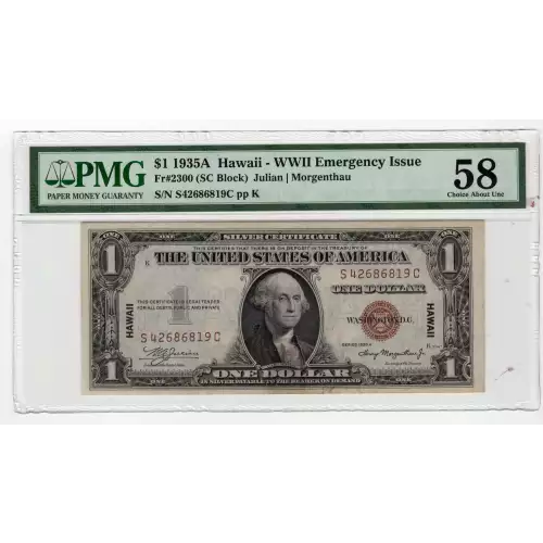 Hawaii - WWII Emergency Issue