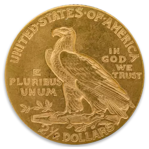 Indian $2.5 (1908 - 1929) - Circ (2)