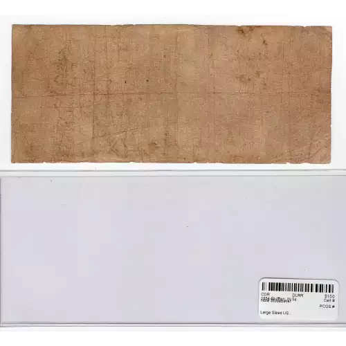 Large Sized US Paper Money