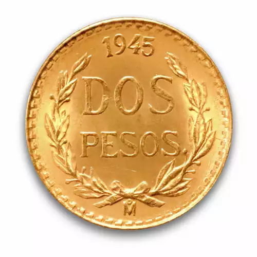 Mexico 2 Peso Gold Coin  (2)