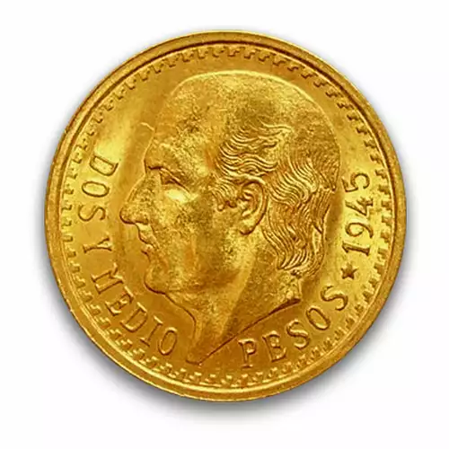 Mexico 2.5 Peso Gold Coin 