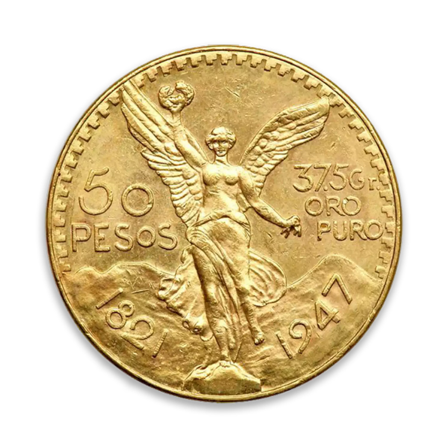 Mexico 50 Peso Gold Coin  (2)