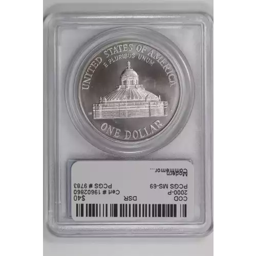 Modern Commemoratives --- Library of Congress Bicentennial 2000 -Silver- 1 Dollar (2)