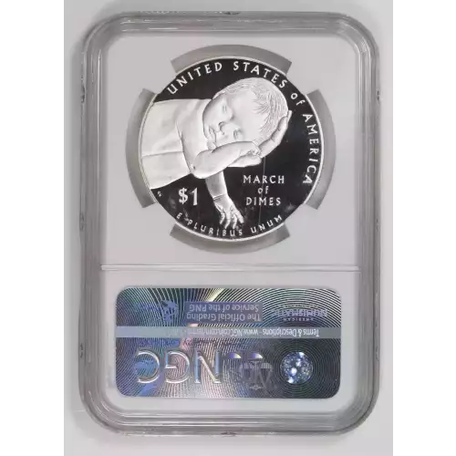 Modern Commemoratives --- March of Dimes 75th Anniversary 2015 -Silver- 1 Dollar (2)