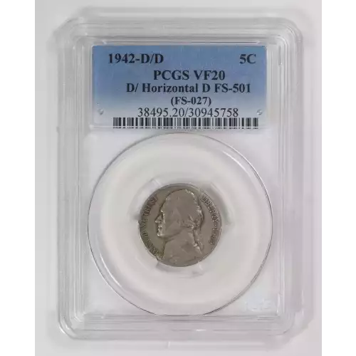 Nickel Five Cent Pieces-Jefferson