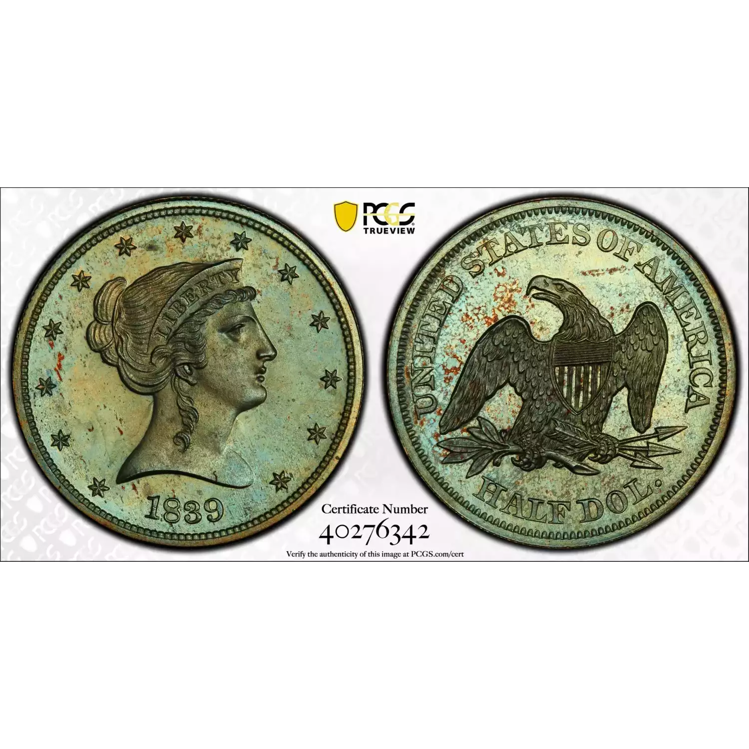 Pattern Fifty Cent Piece