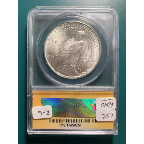 Peace Silver Dollar