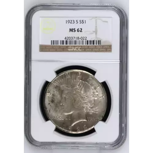 Peace Silver Dollar (2)