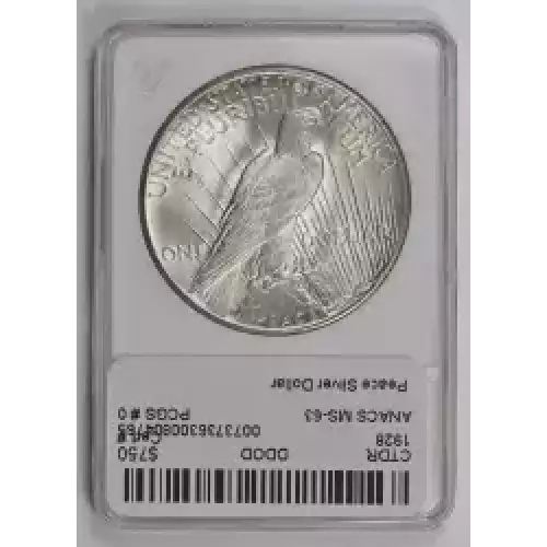 Peace Silver Dollar (2)