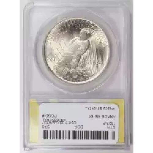 Peace Silver Dollar