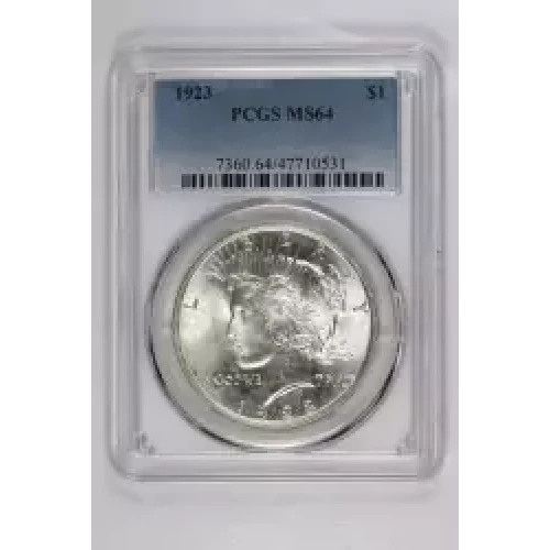 Peace Silver Dollar (2)
