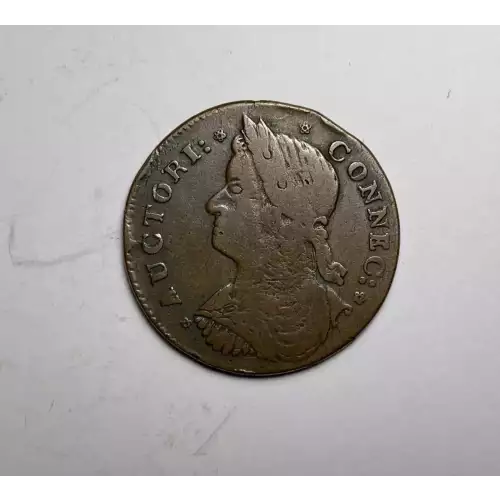 Post Colonial Issues -Coinage of the States-Connecticut -copper