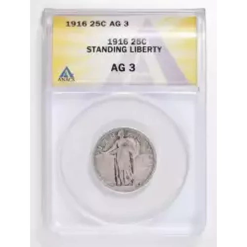 Quarter Dollars---Standing Liberty