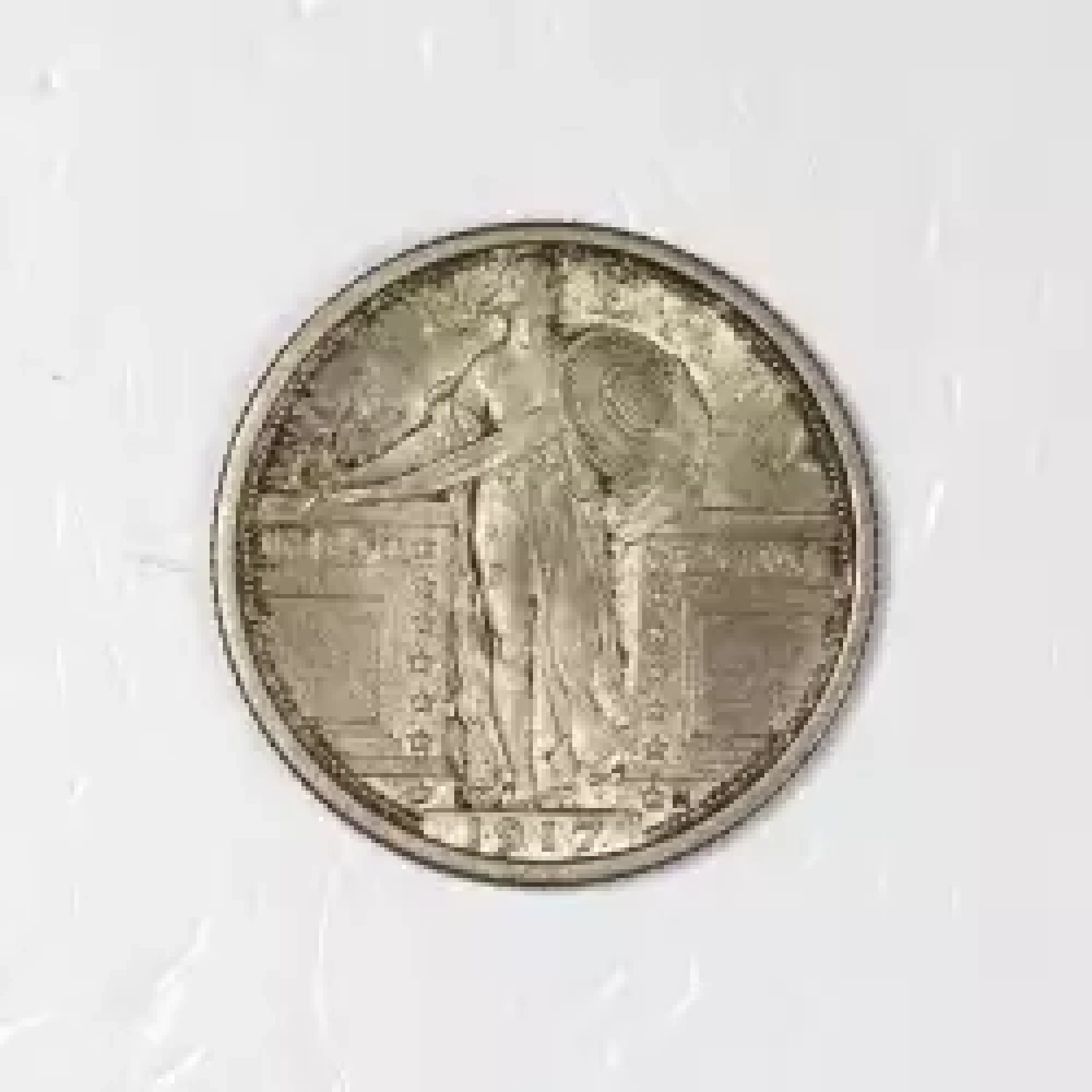 1917 Quarter Dollars Standing Liberty Quarter TYPE 1 - Lost Dutchman ...