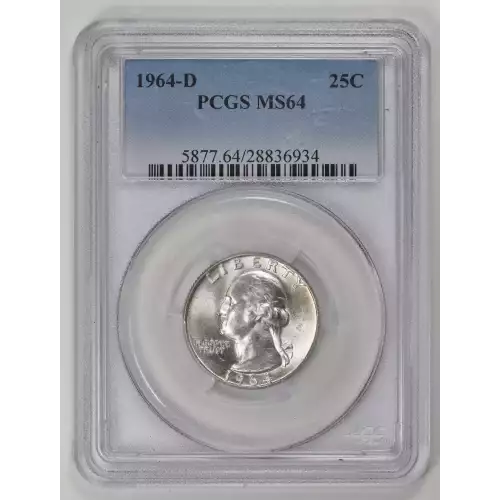 Quarter Dollars-Washington-Silver Coinage