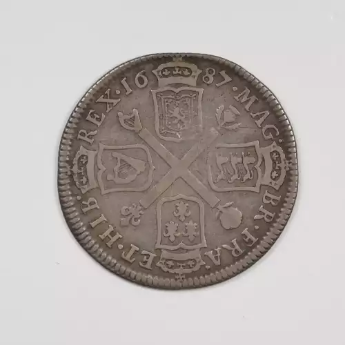 SCOTLAND Silver 10 SHILLINGS (3)