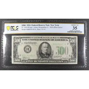$500 1934  High Denomination Notes 2201-B (2)