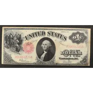$1 1917 Small Red, scalloped Legal Tender Issues 39 (4)