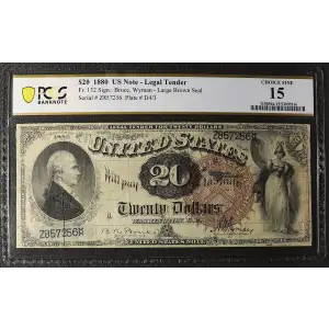 $20  Large Brown Legal Tender Issues 132
