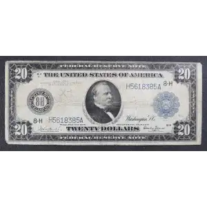 $20 1914 Blue Seal Federal Reserve Notes 993 (3)