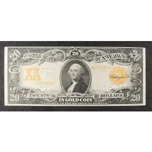 $20 1906 Gold Gold Certificates 1185 (3)