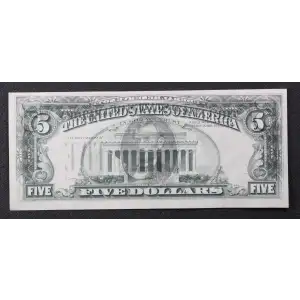 $5 1977  Small Size $5 Federal Reserve Notes 1974-G (3)