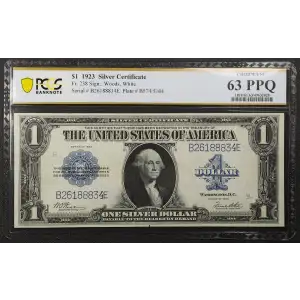 $1 1923 Blue Silver Certificates 238