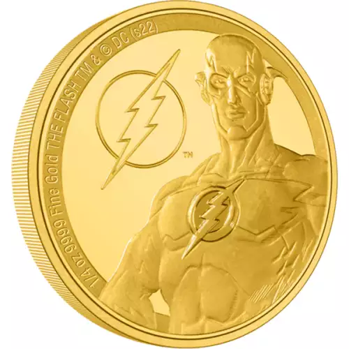 THE FLASH - 2022 1/4oz Gold Coin (3)