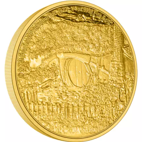 THE LORD OF THE RINGS - 2022 1/4oz The Shire Gold Coin (3)