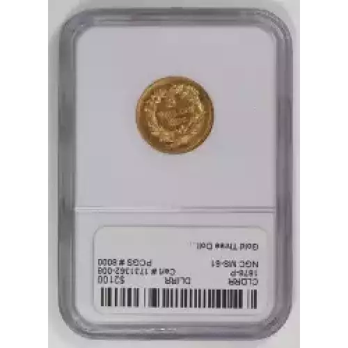 Three Dollar Gold Pieces---Indian Princess Head 1854-1889 -Gold- 3 Dollar (2)