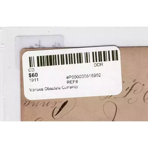 Various Obsolete Currency (3)