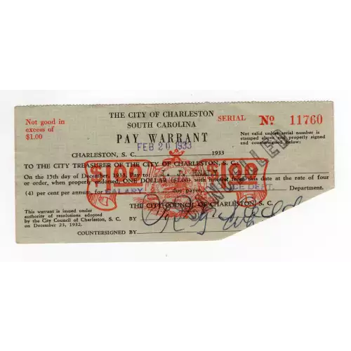 Various Obsolete Currency