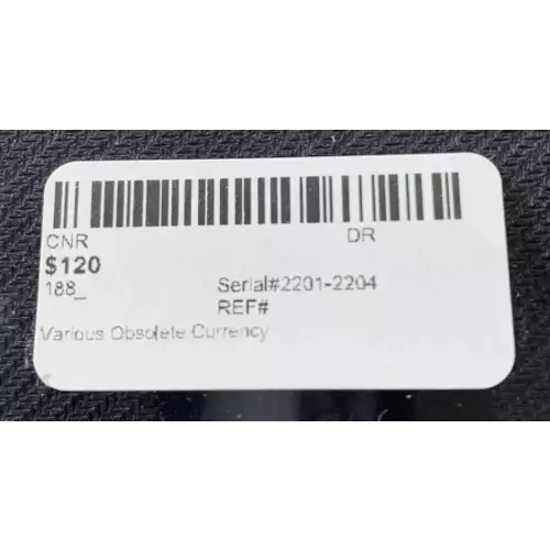 Various Obsolete Currency