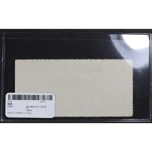 Various Obsolete Currency (3)